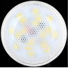 E27 9W 18 x SMD-5730 LED 820LM 3000K Ceramic Par Bulb for Art Galleries Hotel Museums