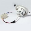 300LM 3W 3000K Warm White LED Ceiling Downlight with Driver