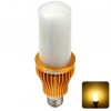 E27 15W 1300Lm 260 SMD 3528 LEDs 3000K Warm White Golden LED Corn Bulb