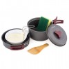 Exquisite 7PCS Portable Aluminium Alloy Camping Cookware Set