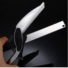 Clever Cutter 2 in 1 Kitchen Knife Cutting Board Scissors Food Cutter for Meat Vegetable