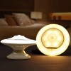 UFO Rotating Body Sensor Night Light