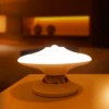 UFO Rotating Body Sensor Night Light