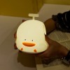 Duck Shape Rechargeable Touch Sensor Night Light with Sounding