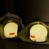 Duck Shape Rechargeable Touch Sensor Night Light with Sounding