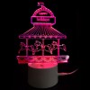 Valentine's Day Whirligig Present LED Night Light