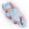 NPK Emulate Reborn Baby Silicone Doll Sleep Helper Toy for Kids