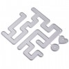 Maze Pattern DIY Embossed Plate Carbon Steel Cutting Die