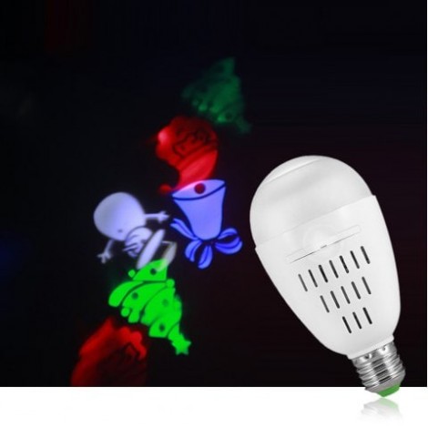 E27 LED Projection Bulb AC120 - 265V for Christmas Stage Wedding Birthday Party Decoration