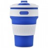 350ml Collapsible Silicone Water Bottle Portable Coffee Tea Mug Travel Hiking Drinkware