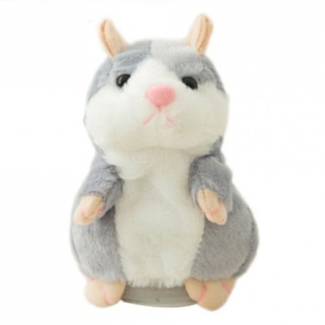 Novelty Cute Plush Recording Hamster Speak Talking Toy