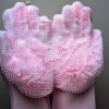 Pair of Heat Resistance Silicone Cleaning Gloves for Bathroom Kitchen