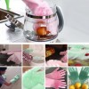 Pair of Heat Resistance Silicone Cleaning Gloves for Bathroom Kitchen