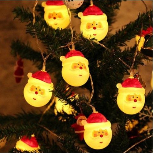 10LEDs 1.5m Santa Lights Holiday ...