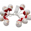 10LEDs 1.5m Santa Lights Holiday Garden Party Decoration Pendant Bar House Party Decoration Lighting