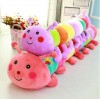 Colorful Caterpillar Plush Toy Sleeping Long Pillow Doll Ragdoll Child Female Birthday Gift