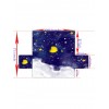 Christmas Moon Night Pattern Couch Cover