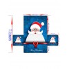 Christmas Santa Claus Pattern Couch Cover