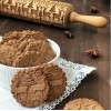 Elk Pattern Embossed Rolling Pin Baking Tool