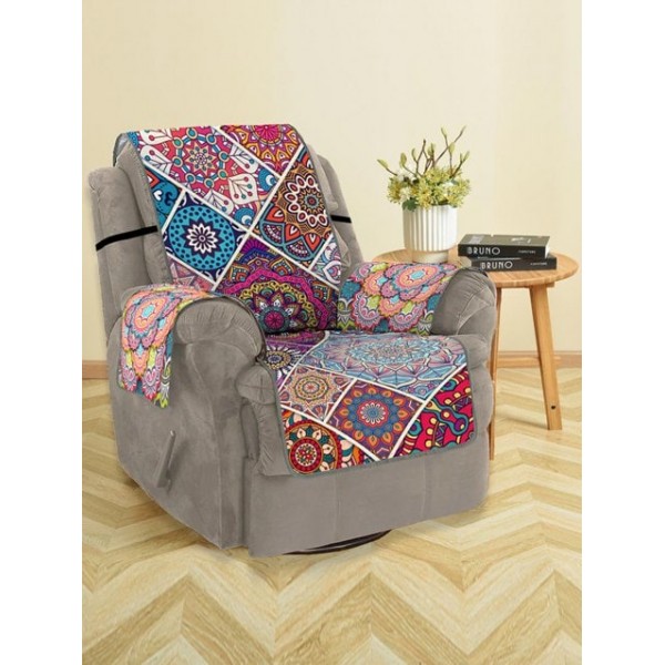 Mandala Patchwork Pattern Couch Cover