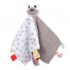 Baby Animal Label Appease Towel Accompanying Sleep Appeasement With Rattle Label Infant Plush Toy