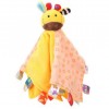 Baby Animal Label Appease Towel Accompanying Sleep Appeasement With Rattle Label Infant Plush Toy