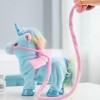 Cute Unicorn Leash Flying Horse Walk Electric Dragon Horse Plush Toy