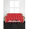 Christmas Snowflake Pattern Couch Cover