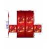 Christmas Ball Wreath Pattern Couch Cover