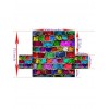 Colorful Brick Wall Pattern Couch Cover