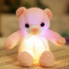 Creative Light LED Stuffed Animals Plush Toy Colorful Christmas Gift for Kids