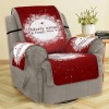 3D Digital Printed Christmas Snowflake Patterned Sofa Cushion Sofa Cover