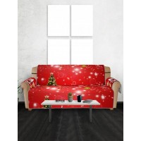 Christmas Tree Santa Pattern Couch ...