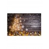 Christmas Tree Wood Grain Pattern Placemat