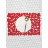 1PC Solid Heart Pattern Placemat