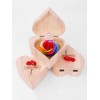 Valentine Gift Colorful Rose Soap with Heart Box