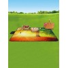 Sunset Tree Print Waterproof Picnic Blanket