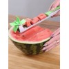 Fruit Tool Stainless Steel Rolling Watermelon Cutter