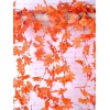 12 Pcs 2.3 Meters Home Decoration Artificial Maple Leaf Vines