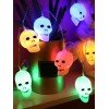 Halloween Decorative Skull LED Light String